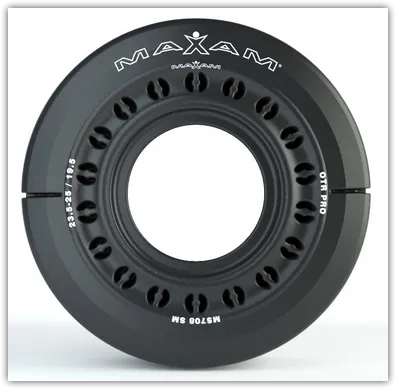 20.5-25 Maxam MS708 Smooth (25-17) Aperture Solid Tire V53010