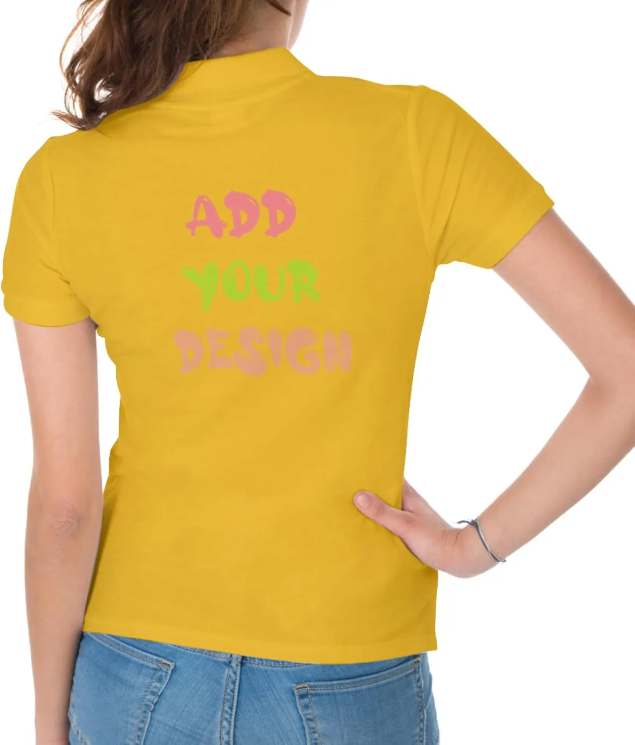Custom Polo Shirts for Women Custom Golf Shirt Logo Personalized Golf Jersey T Shirts