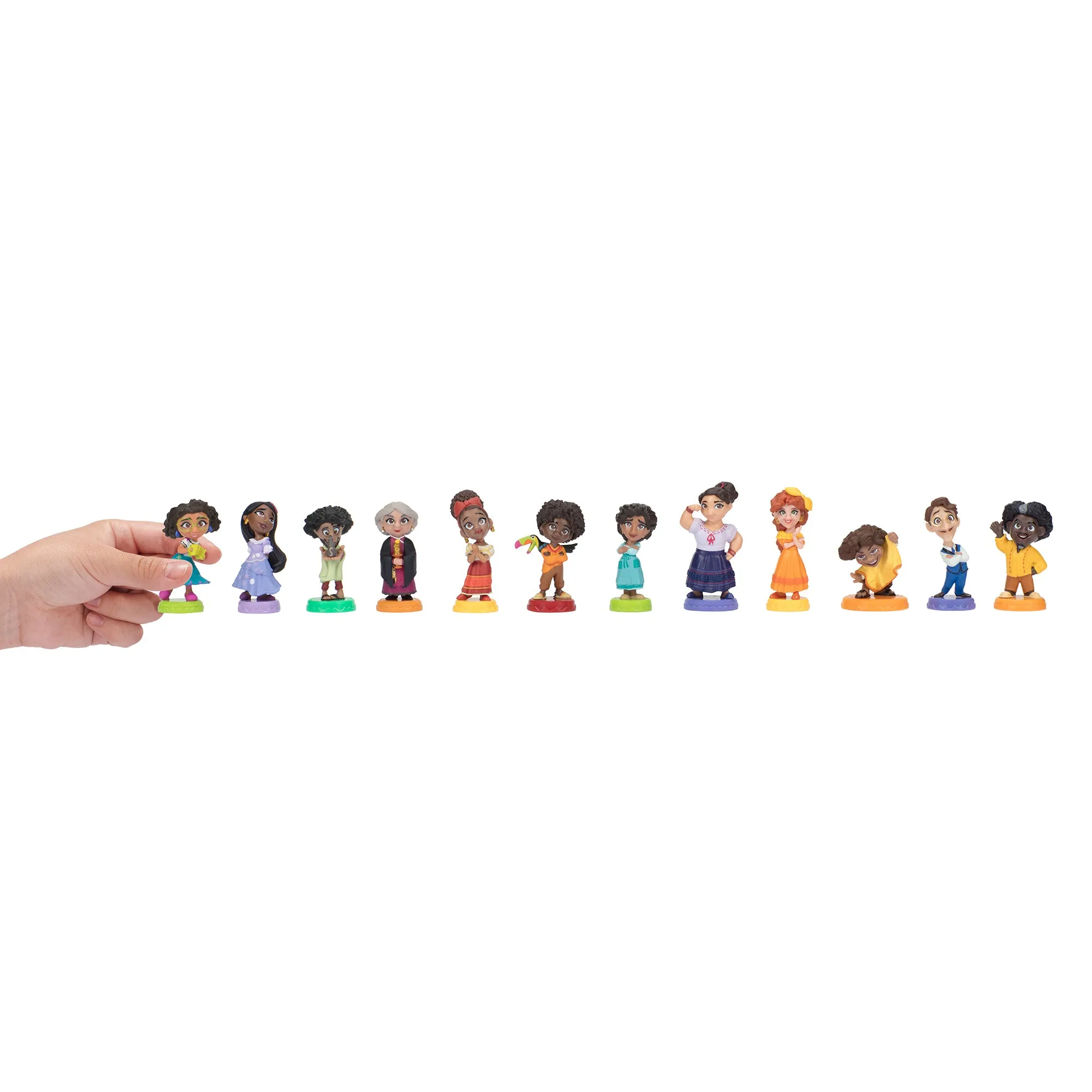 Disney Encanto Mi Familia Exclusive 12-Piece PVC Figurine Set JAKKS PACIFIC