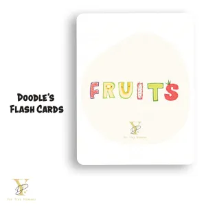 Doodle's Flash Cards - Fruits