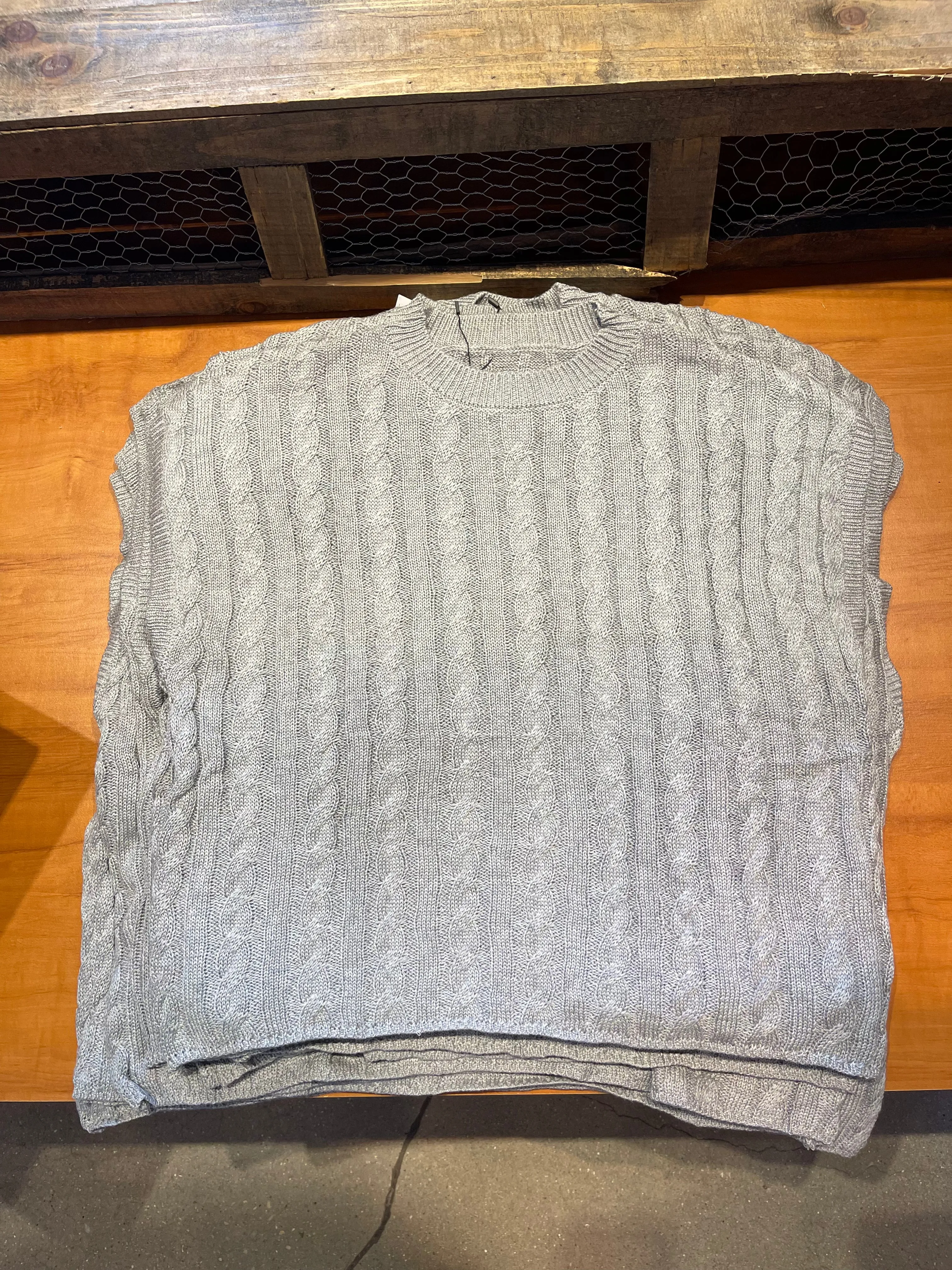 Eden Knit Sweater In Grey
