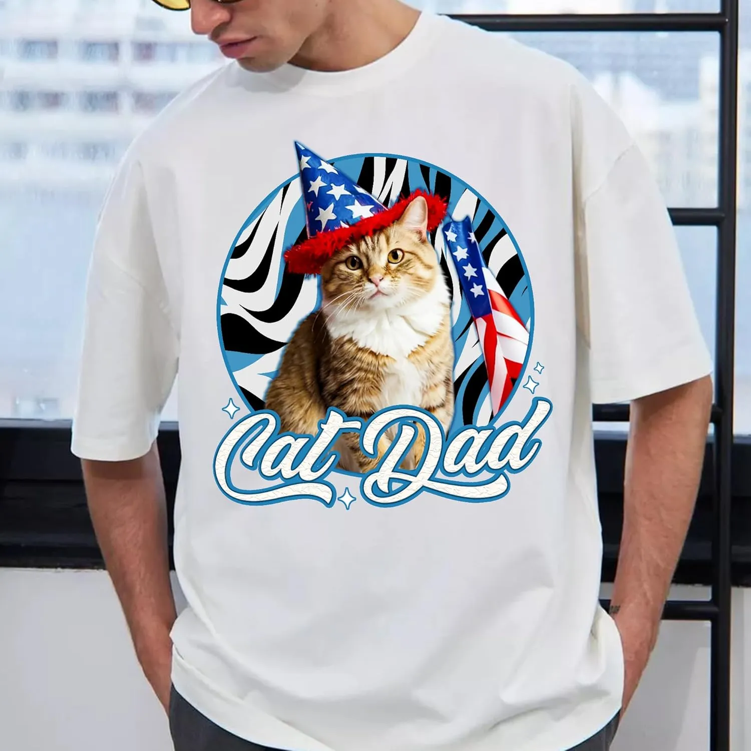 H-DEWALL Custom Shirts Custom Bootleg Rap Shirt for Him Custom Face Shirt with Photo Pet Custom Tees Gift for Dog Cat Lover