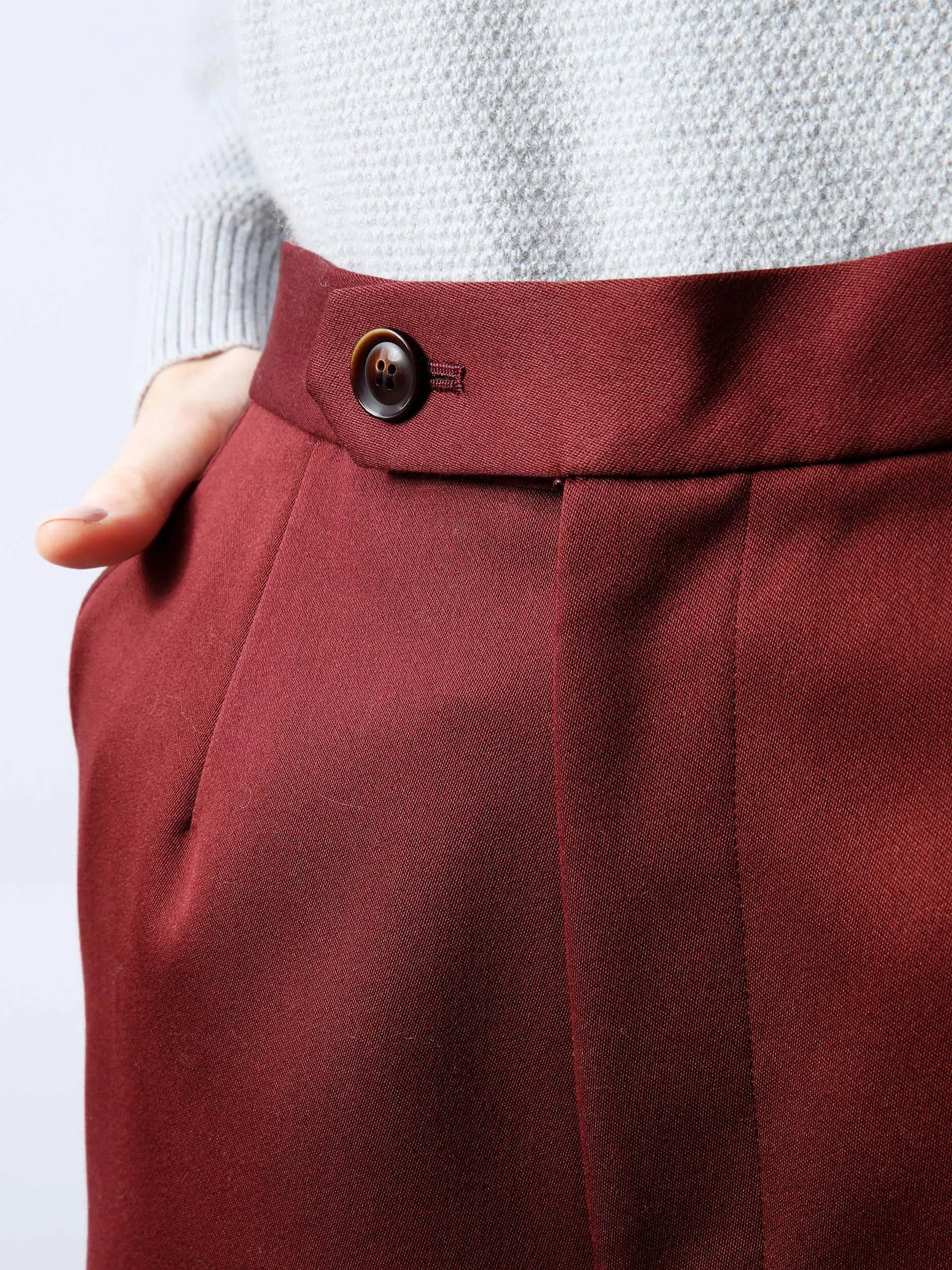 MIHOKO SAITO Wool Culottes
