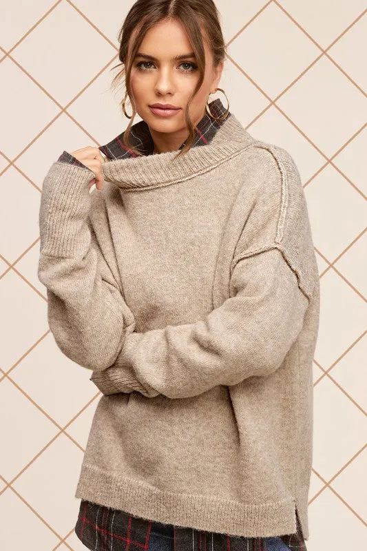 PULLOVER TURTLENECK SWEATER