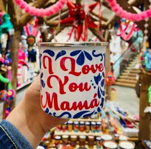 "I Love you Mamá" Enamel Cup
