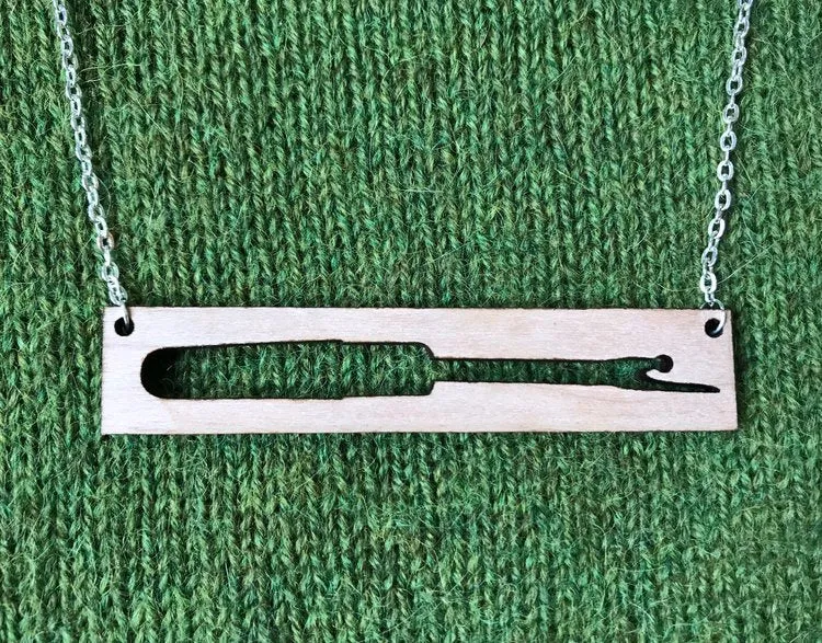 Seam Ripper Necklace - Cepheid Studio - SALE