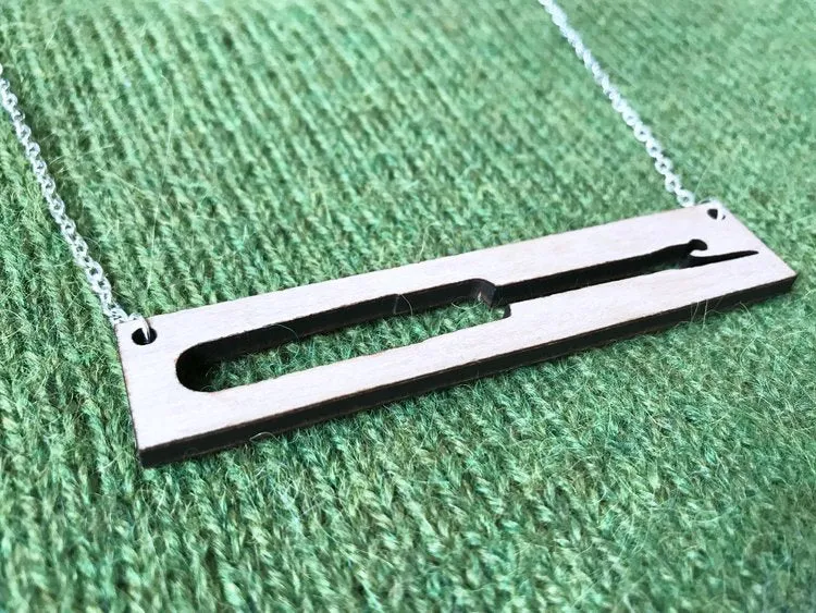 Seam Ripper Necklace - Cepheid Studio - SALE