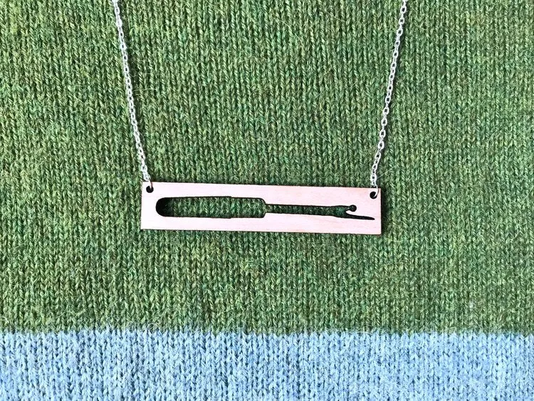 Seam Ripper Necklace - Cepheid Studio - SALE